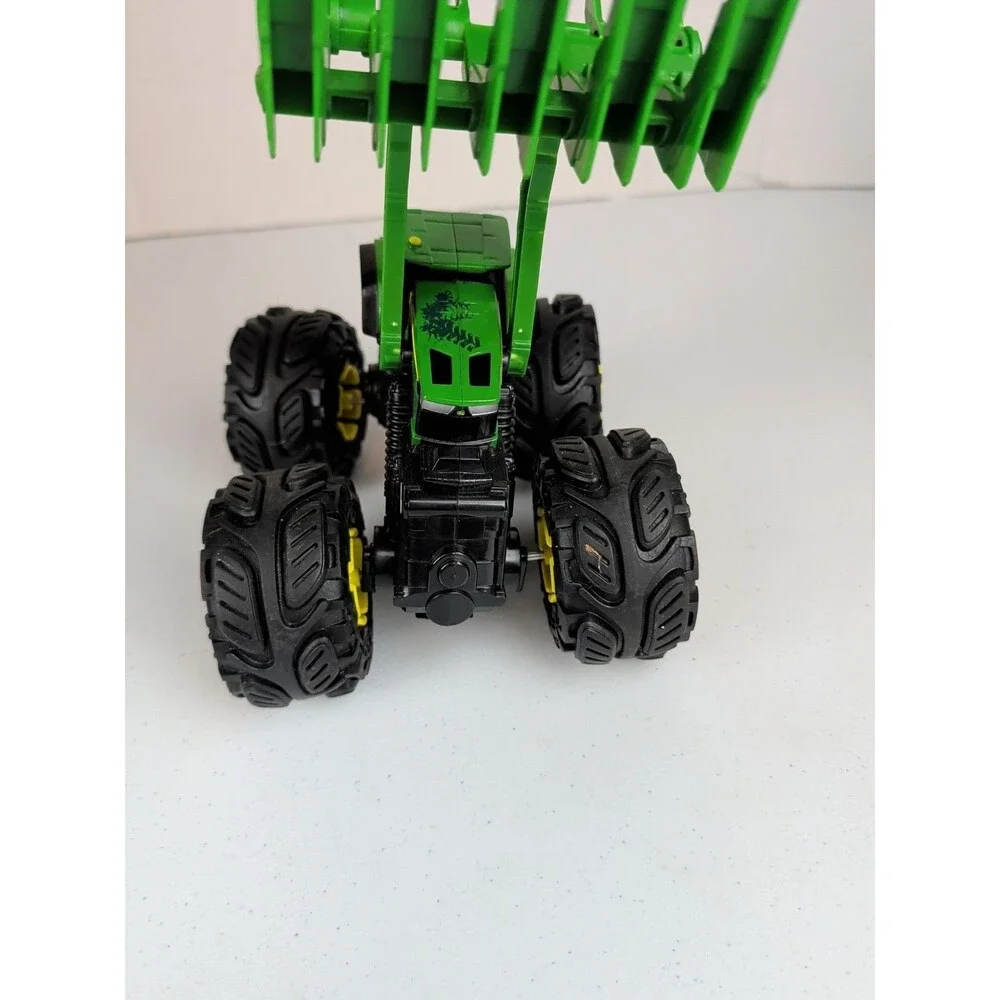 John Deere Monster Treads Rev Up Tractor Toy Tractor Toy